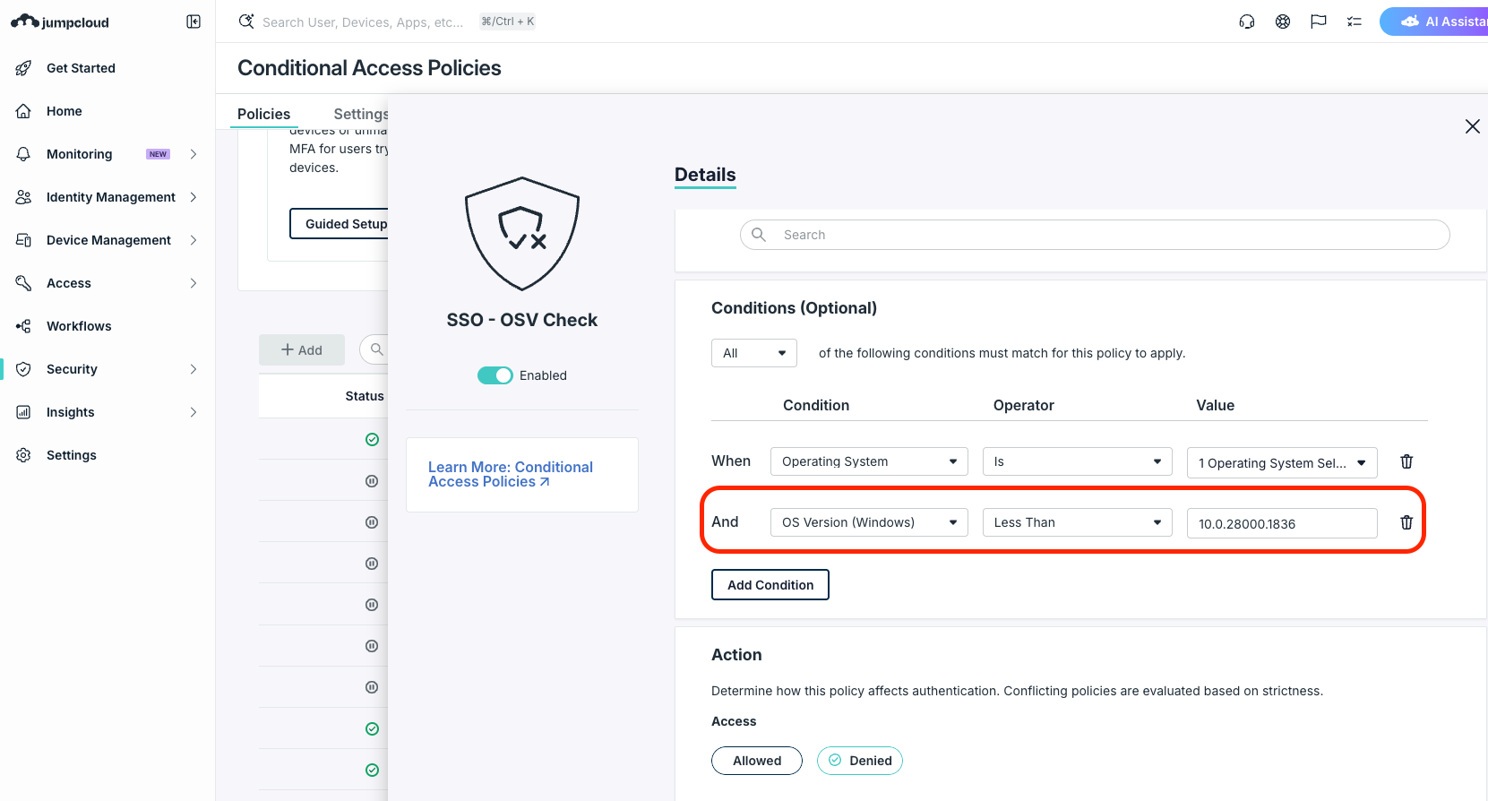 4 Conditional Access Policies Worth Configuring in JumpCloud